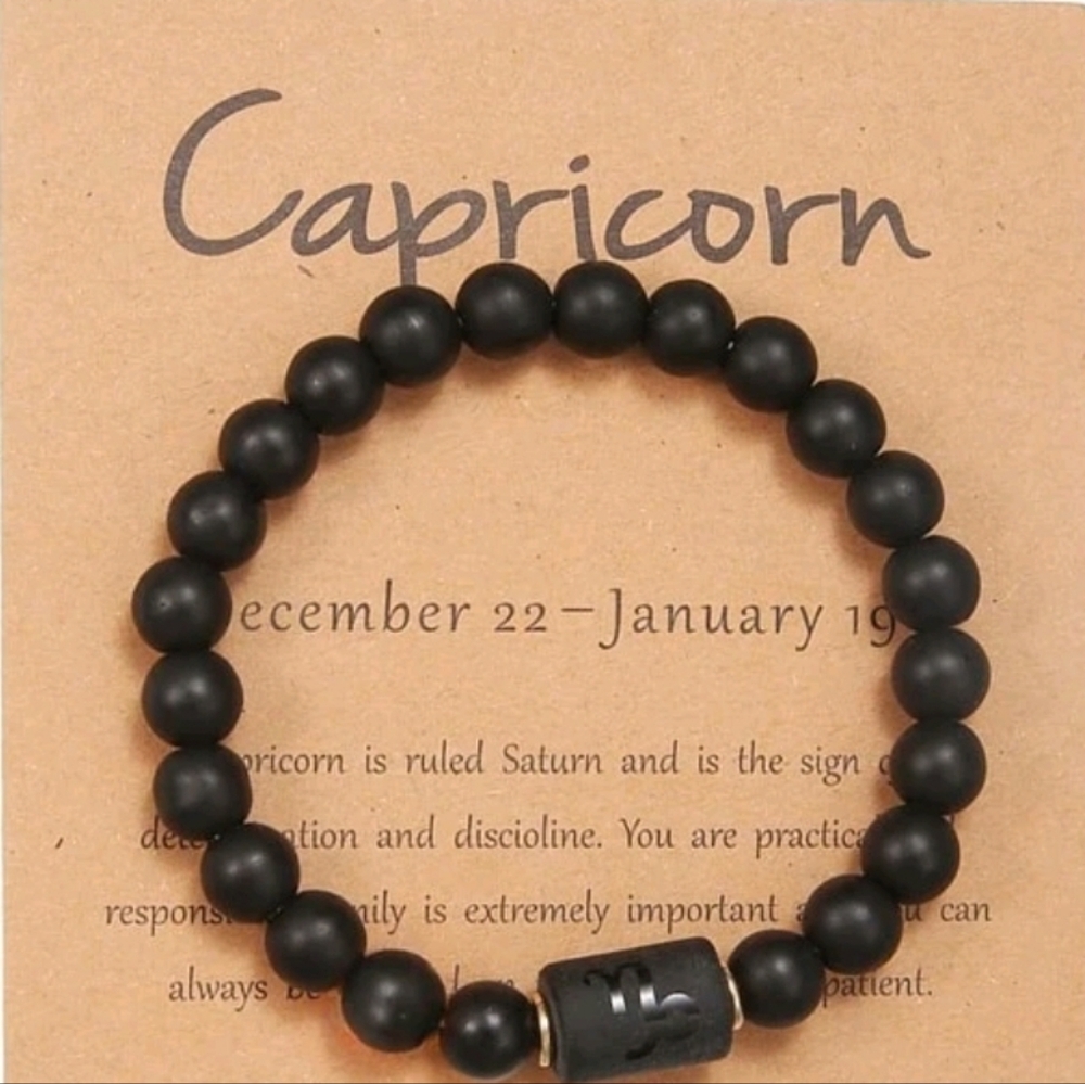 Zodiac capricorn bracelet